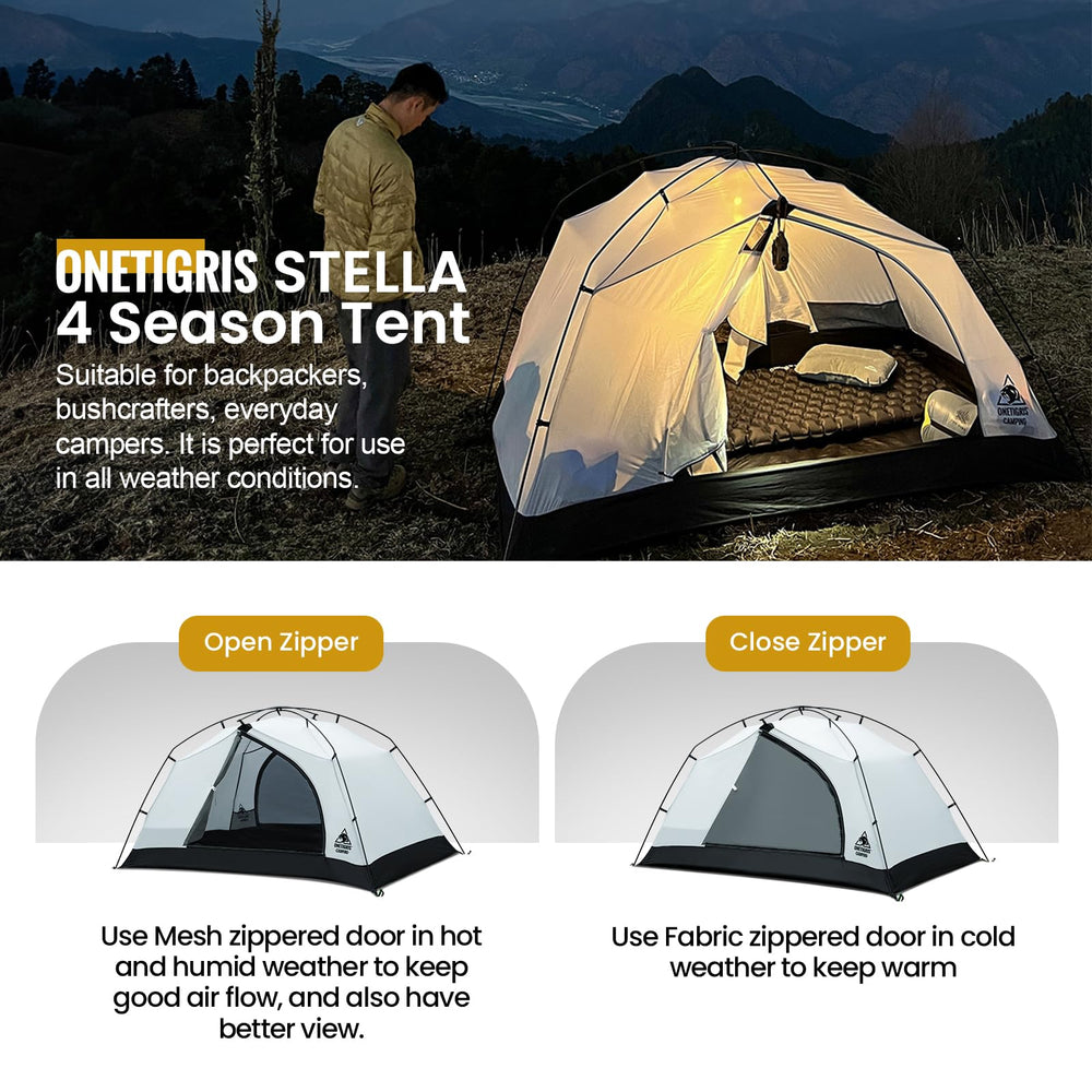OneTigris Stella inner mesh promotes airflow and reduces humidity