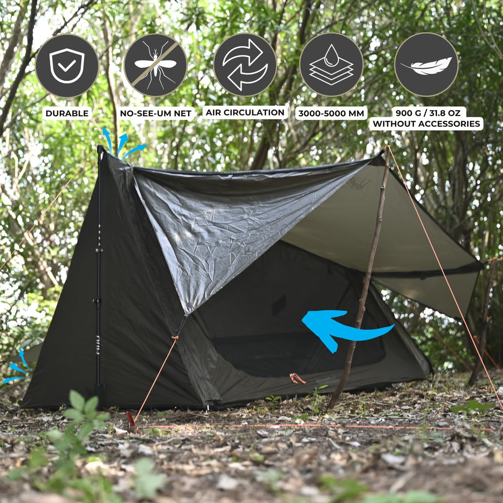 onewind compact pack size: folds to a small carry dimensions