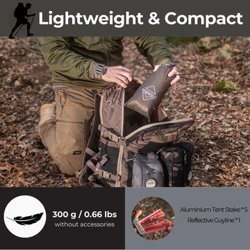 OneWind dual-use shelter poncho versatile outdoor wear and protection