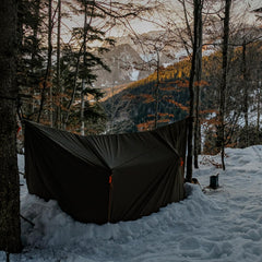 onewind 12×10 ft Hammock Tarp – Ultralight Weatherproof Silnylon Rain Fly with Doors