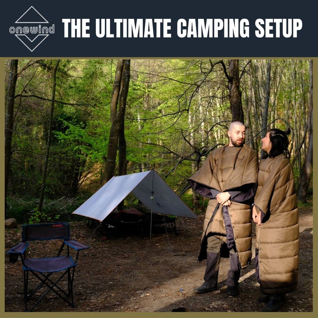OneWind hammock-underquilt compatibility enables versatile outdoor sleeping setups.