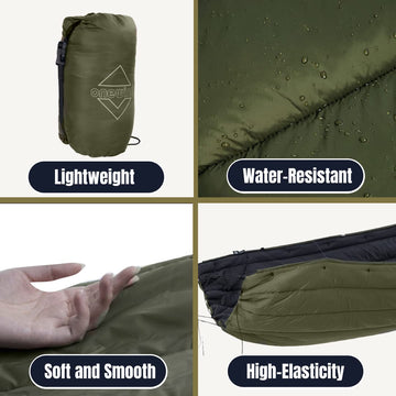 Onewind sorona insulation detail emphasizes eco-friendly loft and softness.