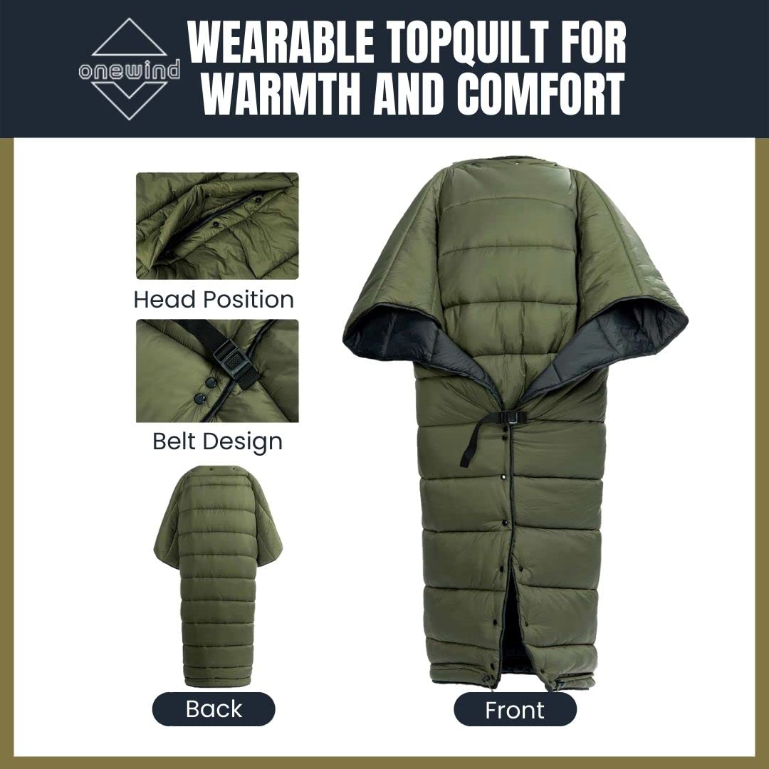 OneWind sorona-insulation-closeup showcases warmth suitable for 45-60°F nights.