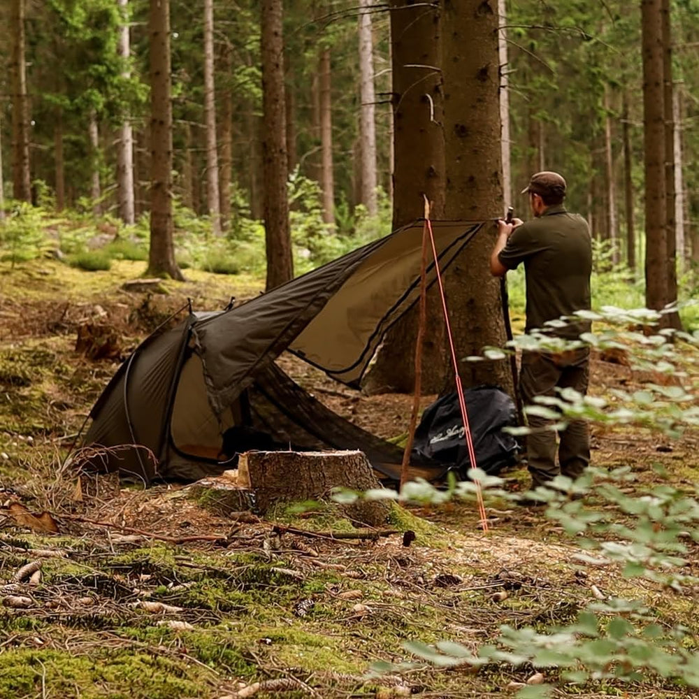 Onewind Ultralight 1P tent pack size illustrates easy backpacking with compact pack