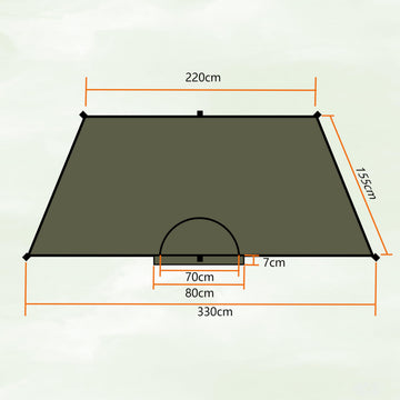 OneWind weather-ready solo shelter blocks wind and elements on trail