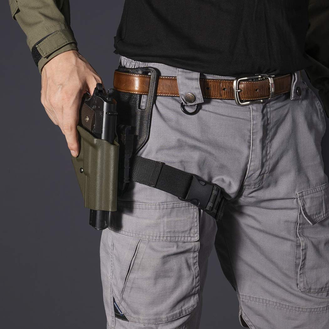 ONE WVW PIN tactical-use strap supports reliable thigh harness for duty and sports.