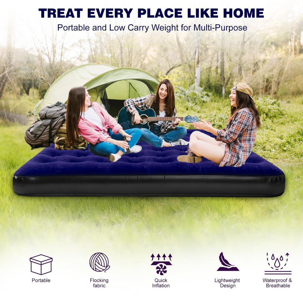 Onirii portable foldable mattress packs compactly for travel and hiking