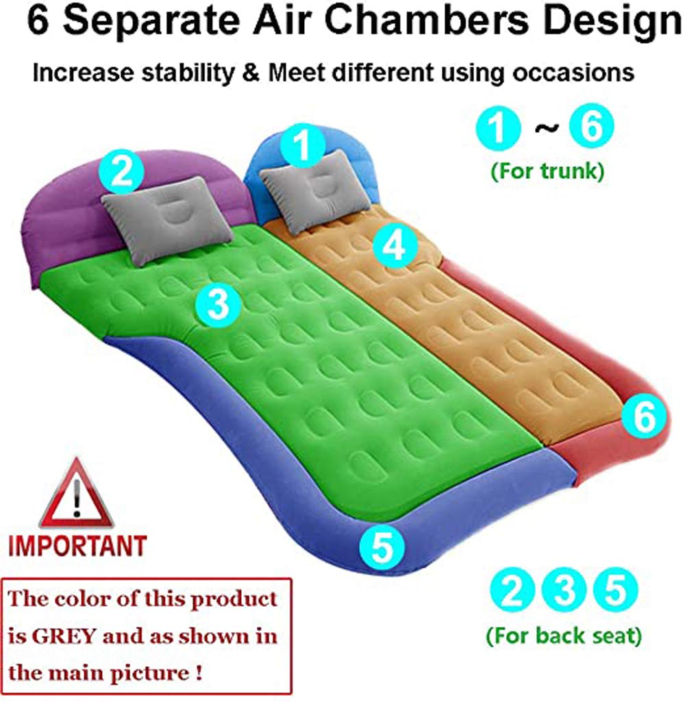 Onirii SUV Mattress ideal for camping and family trips.