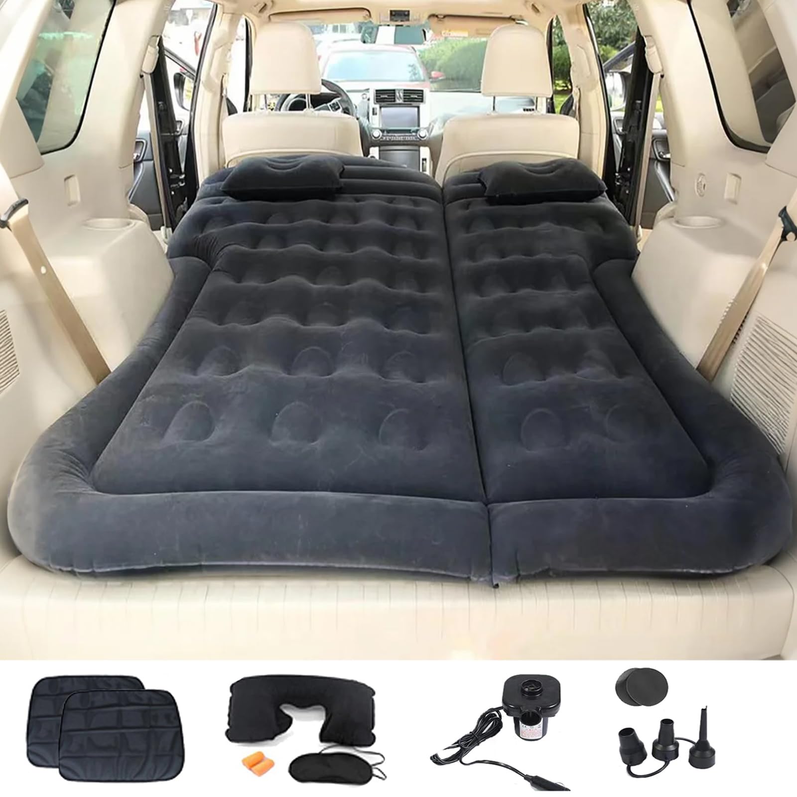 Onirii SUV Mattress six-chamber design for stability across SUVs.
