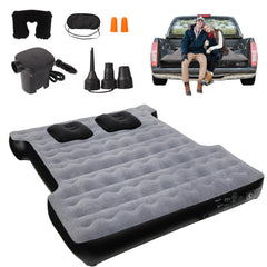 Onirii truck bed mattress inflated to 177x155 cm for cozy road sleep.