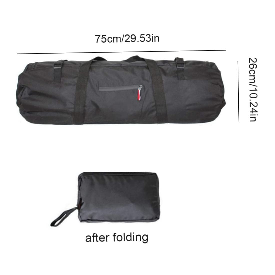 OnIUeZky tent bag 20kg capacity fits tents, sleeping bags, and clothing.
