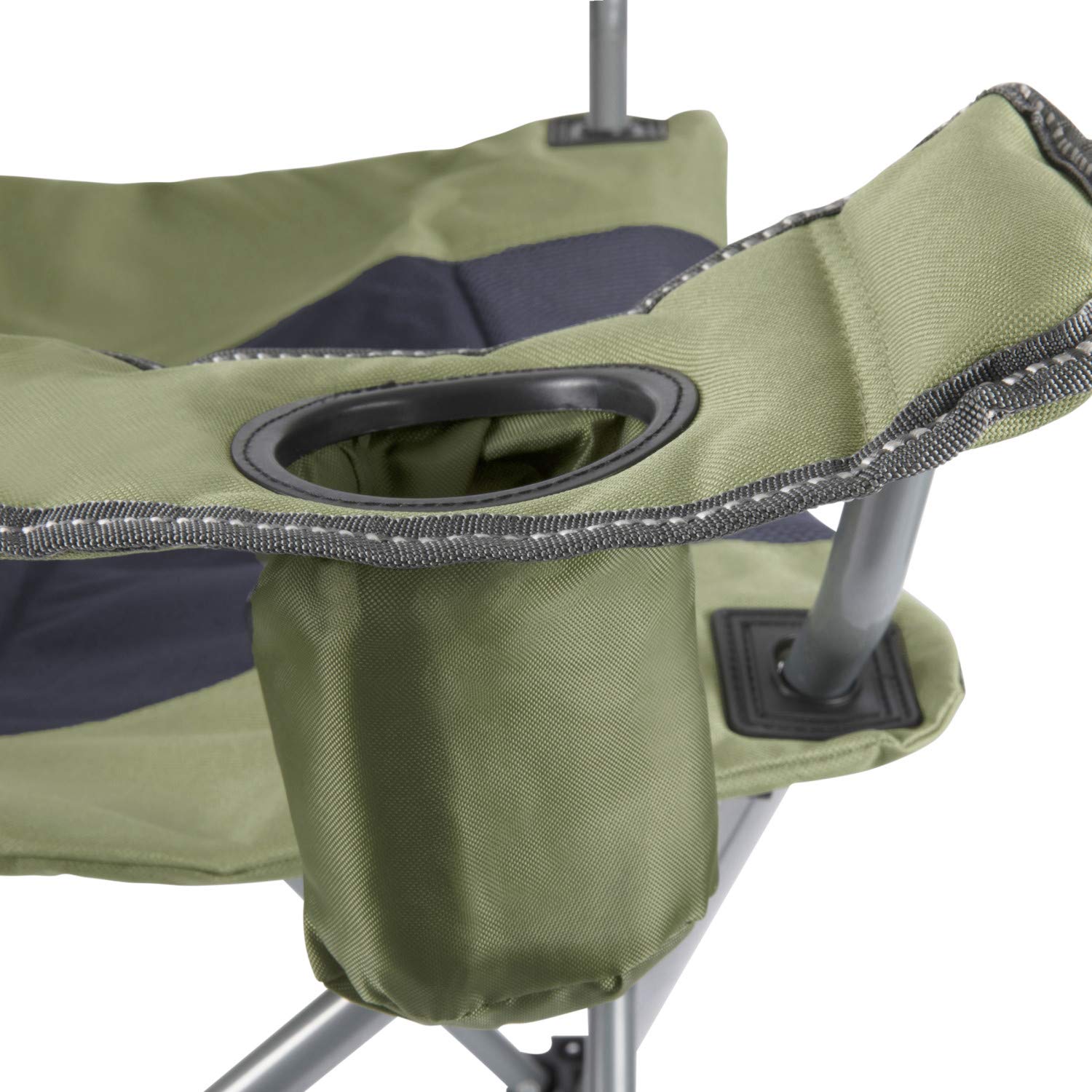 Oniva reclining camp chair at a festival makes seating easy