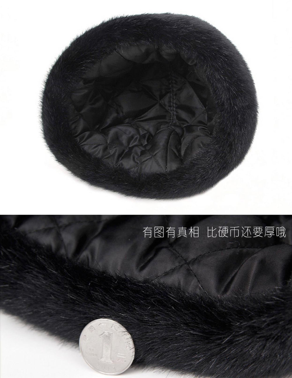 Onlineb2c Fascharmy interior padding reveals comfortable cotton lining for soft warmth.