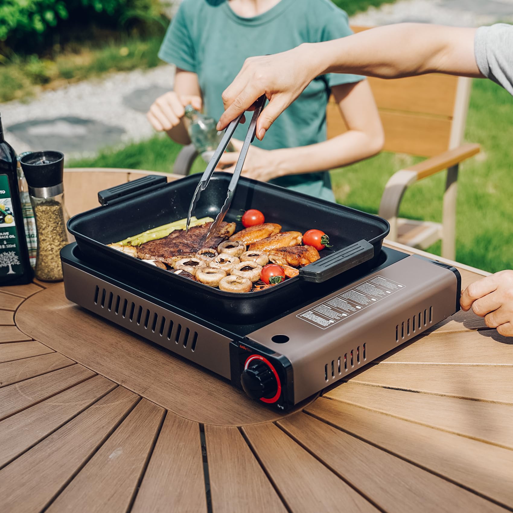 ONLYFIRE OUTDOOR LIVING emergency-use stove for reliable heat
