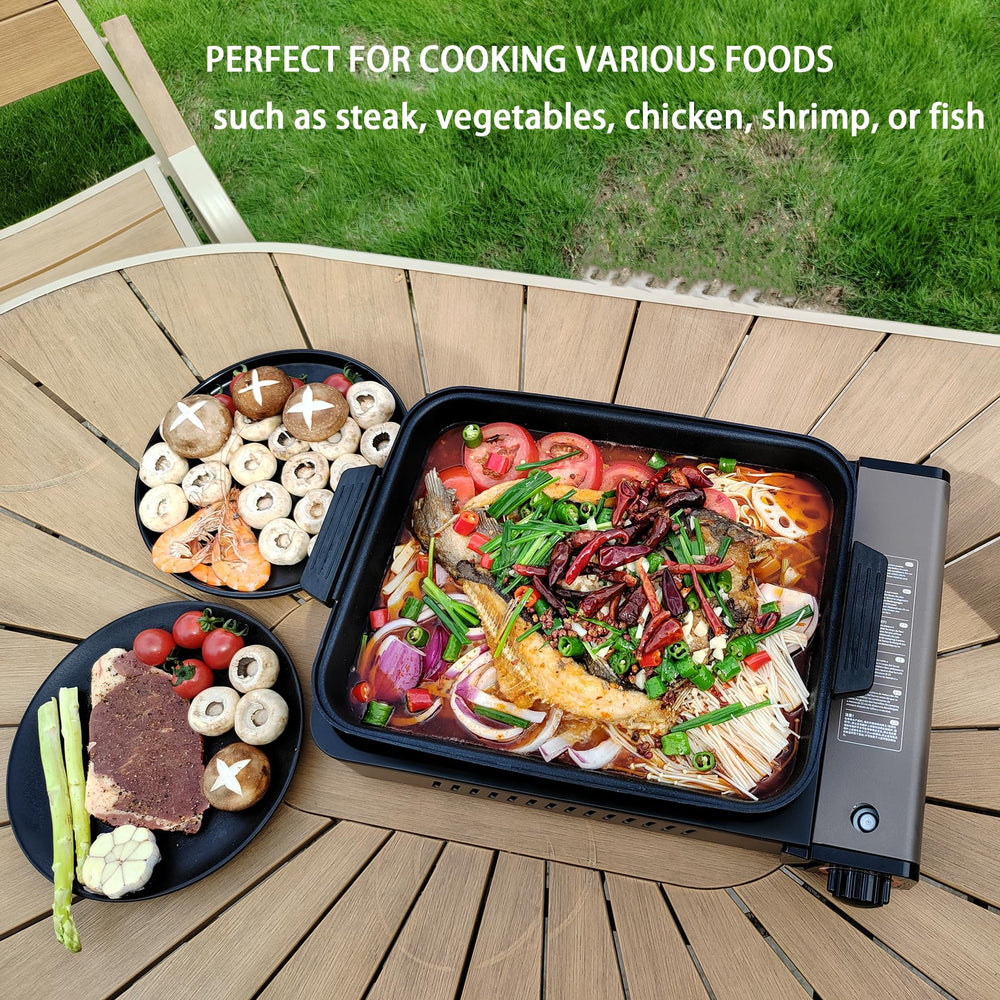 ONLYFIRE OUTDOOR LIVING tailgating stove for quick outdoor meals