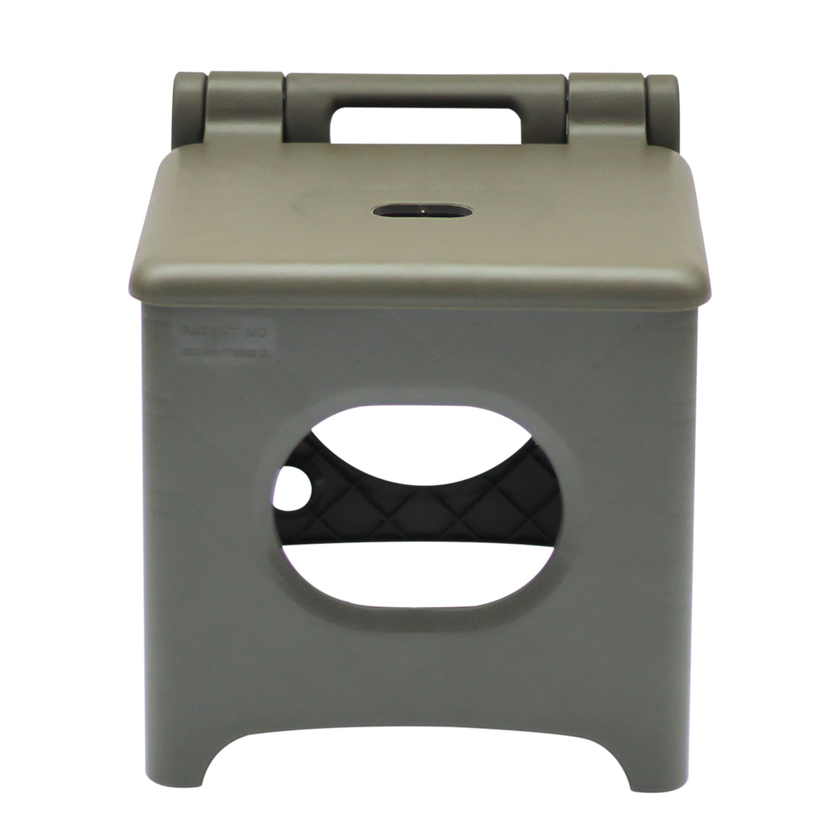 Onmaru mini folding stool folded-compact, effortless to stash in a bag for quick outdoor seating.
