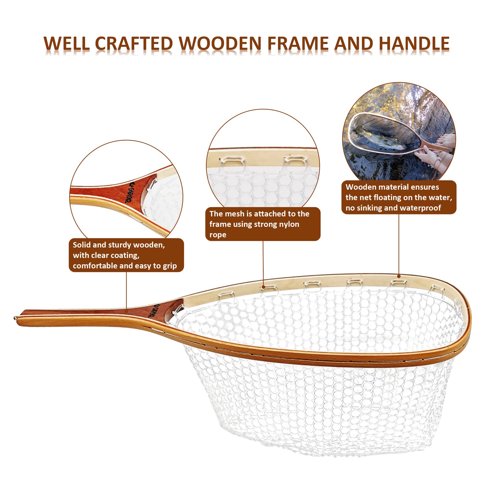 Magnetic release system for trout net