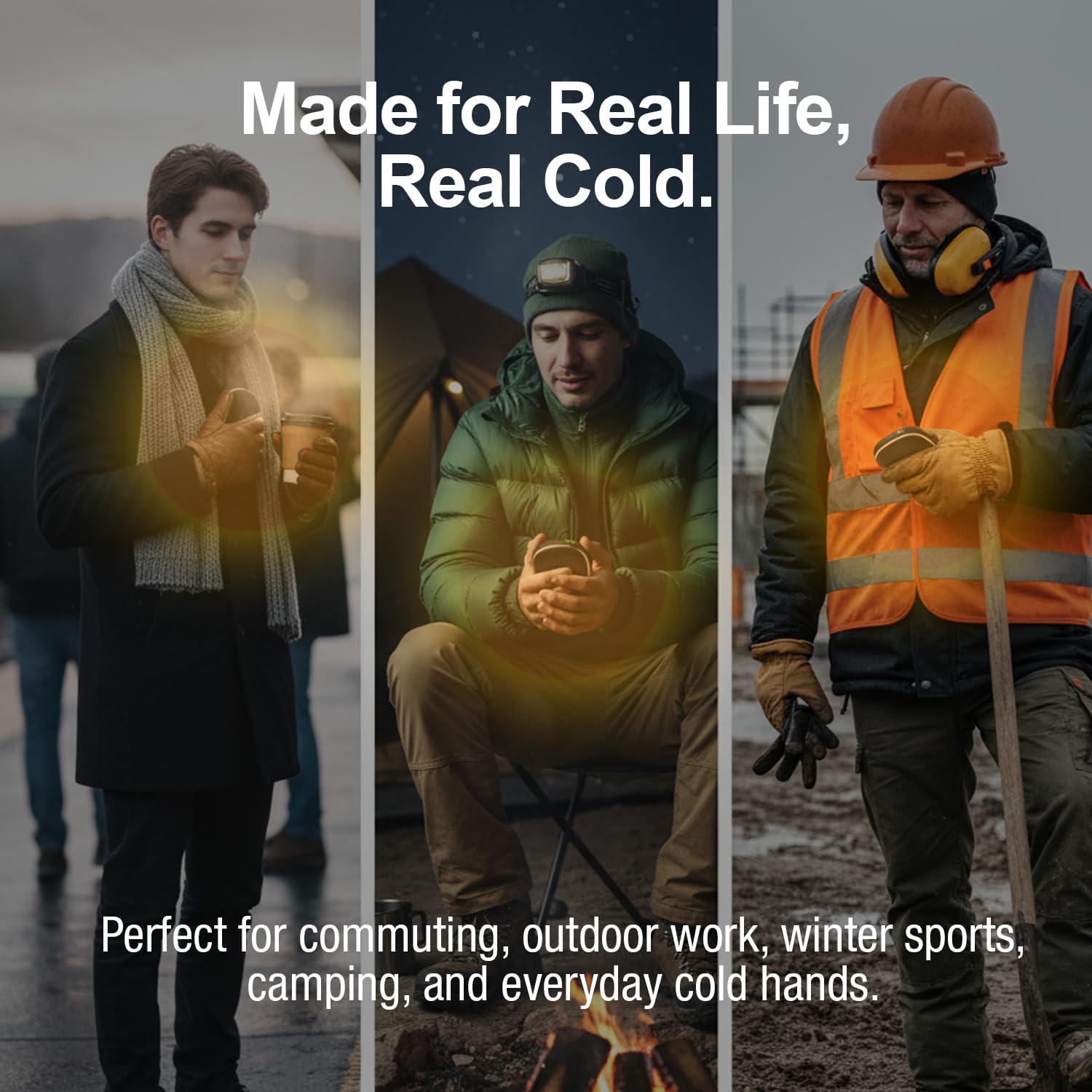 Ontel Handy Heater Ultra magnetic-pairing lets you double the heat when needed.
