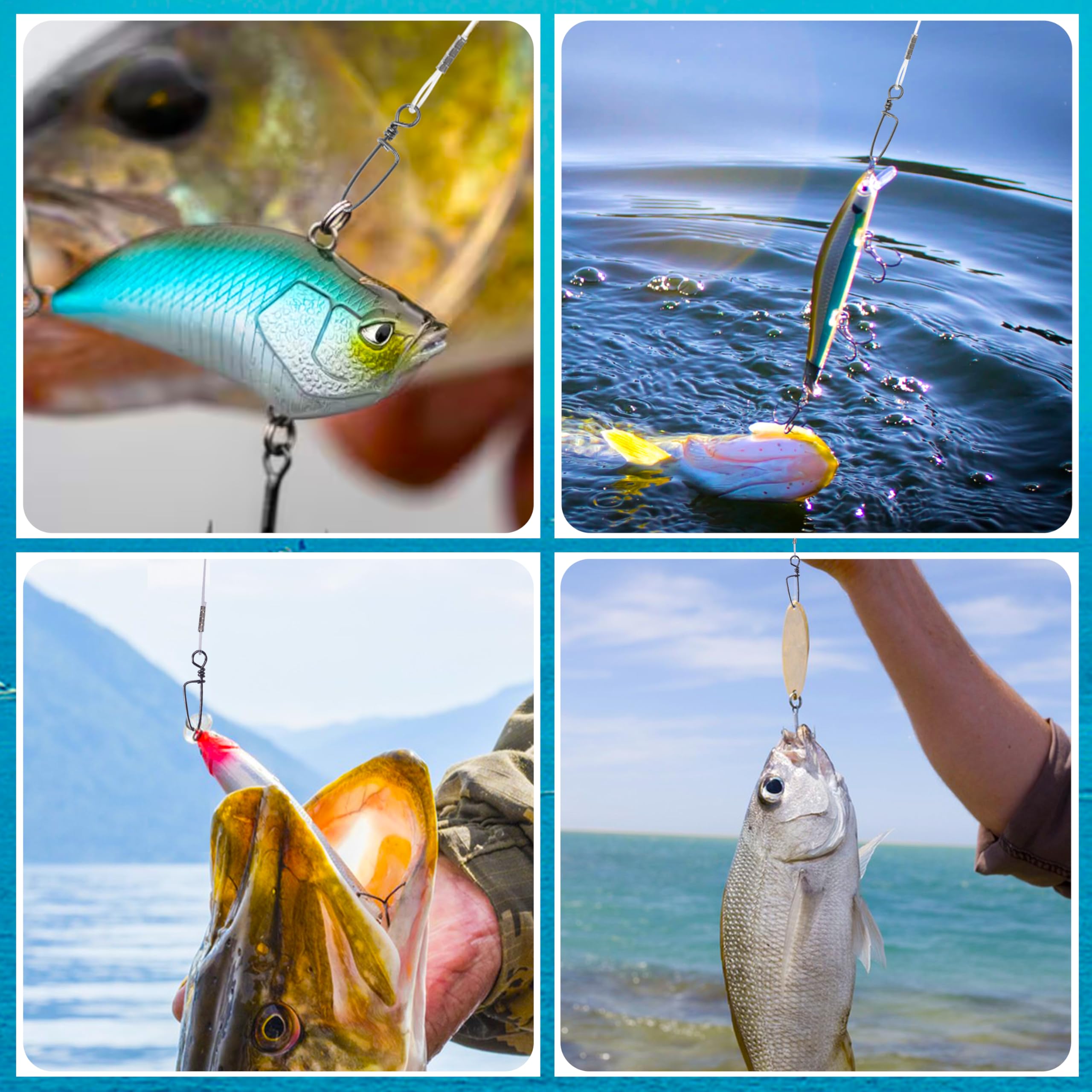 Highly sensitive fluorocarbon leader with low water absorption