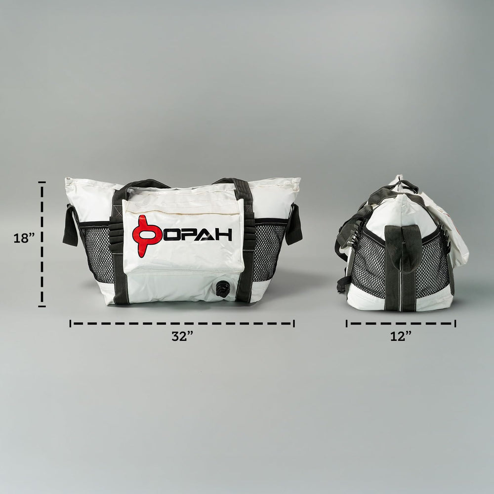 Opah Gear Fathom 3 non-corrosive zipper stands up to trips