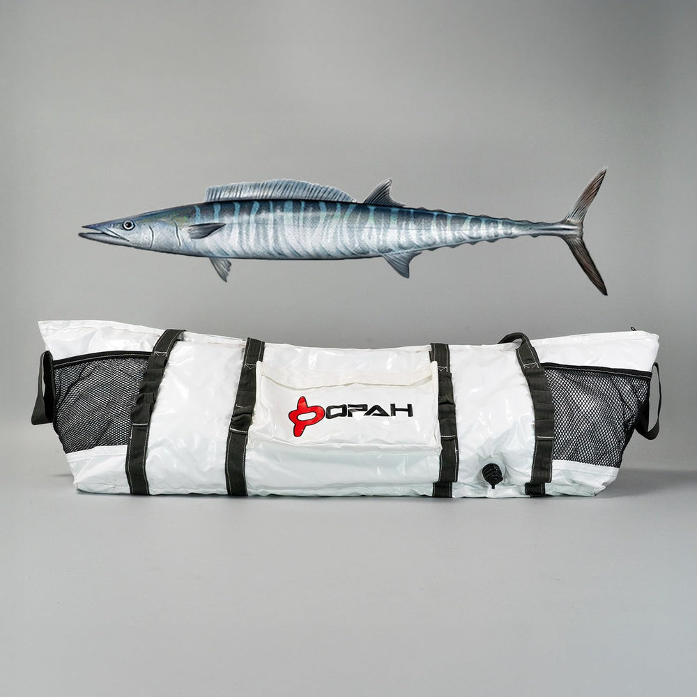 Opah Gear Fathom 6 King insulated cooler bag with heavy ice for trips