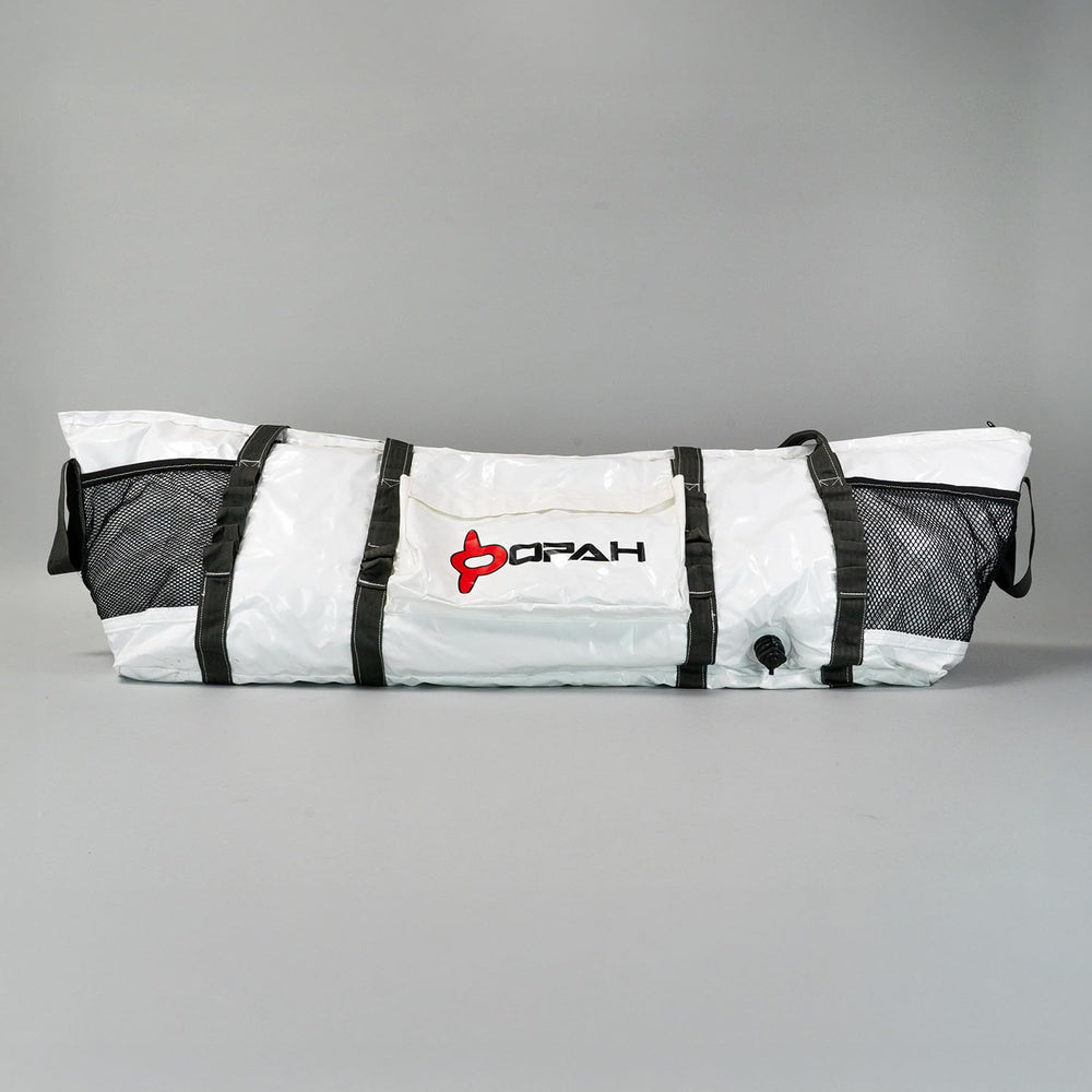 Opah Gear Fathom 6 King insulated cooler bag on deck keeps catch cold