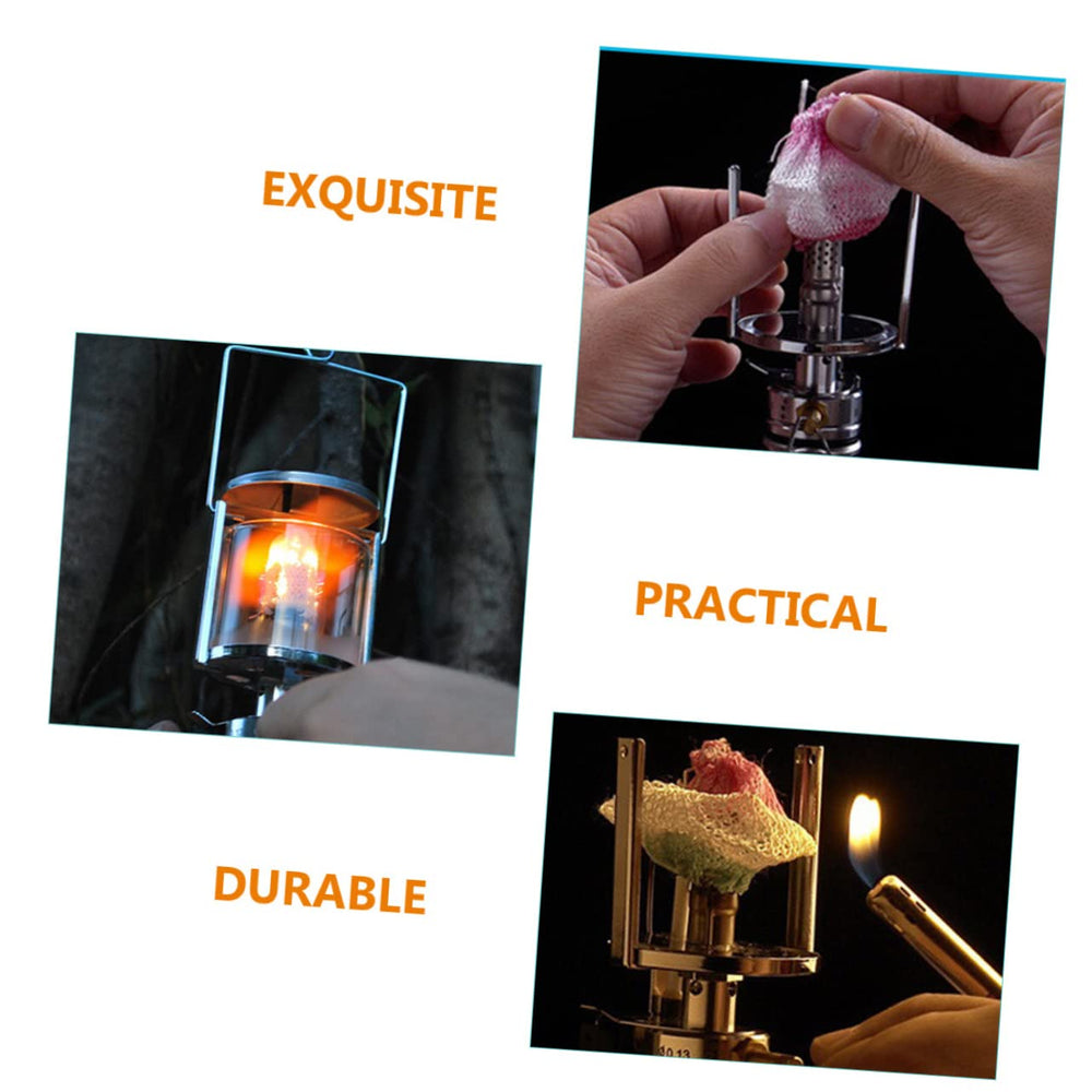 Operitacx mantles protect the wick and sustain steady flame.