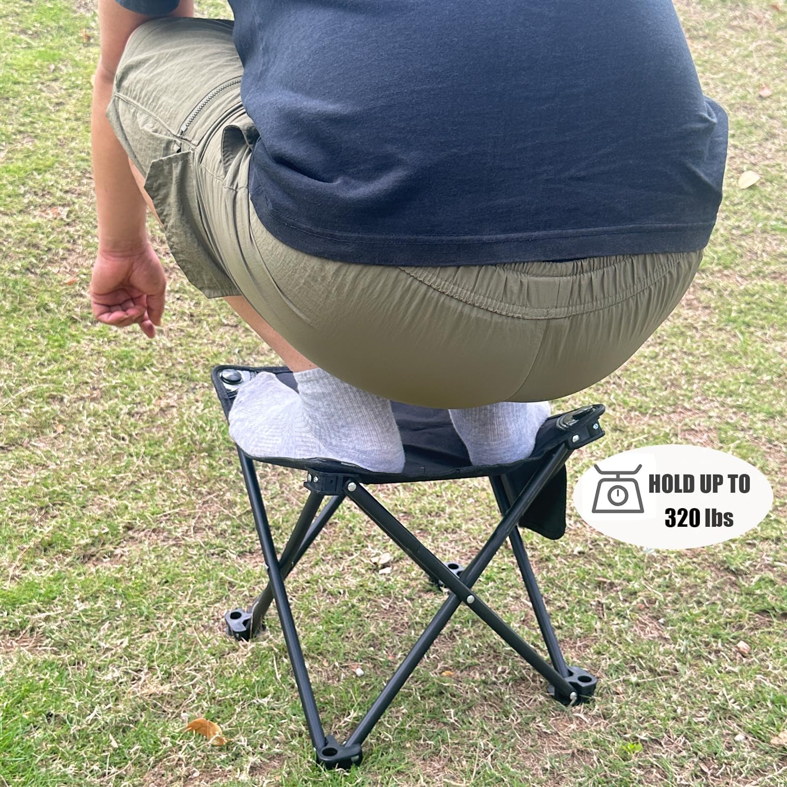 Opliy camping stool 2-pack beach-outdoor-scene ready for beach picnics