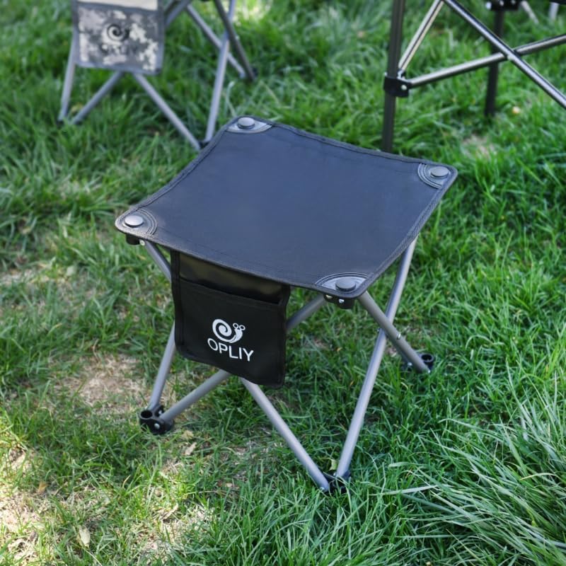 Opliy camping stool 2-pack carrying-bag makes trips easier