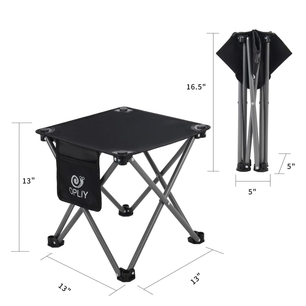 Opliy camping stool 2-pack ultralight-1-5lbs ideal for hikes