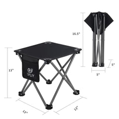 Opliy camping stool 2-pack ultralight-1-5lbs ideal for hikes