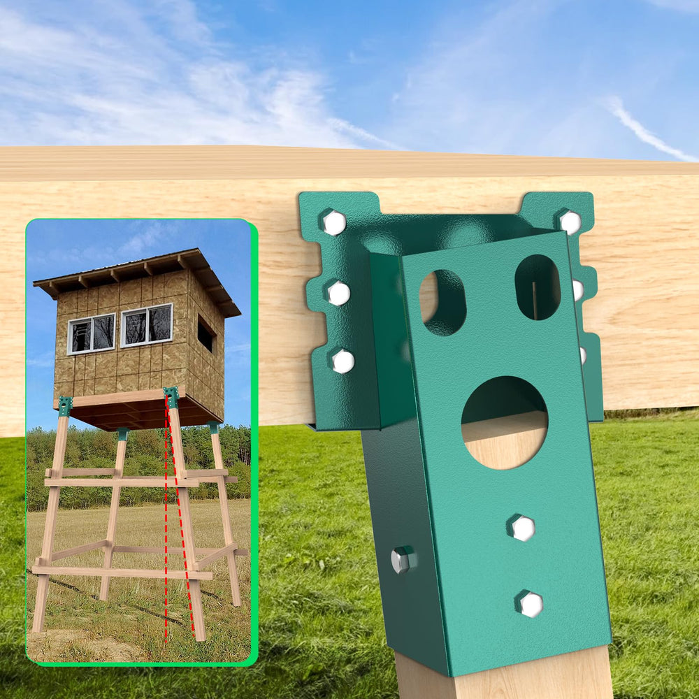 Opmeiro black coating protects against rust, extending outdoor bracket life