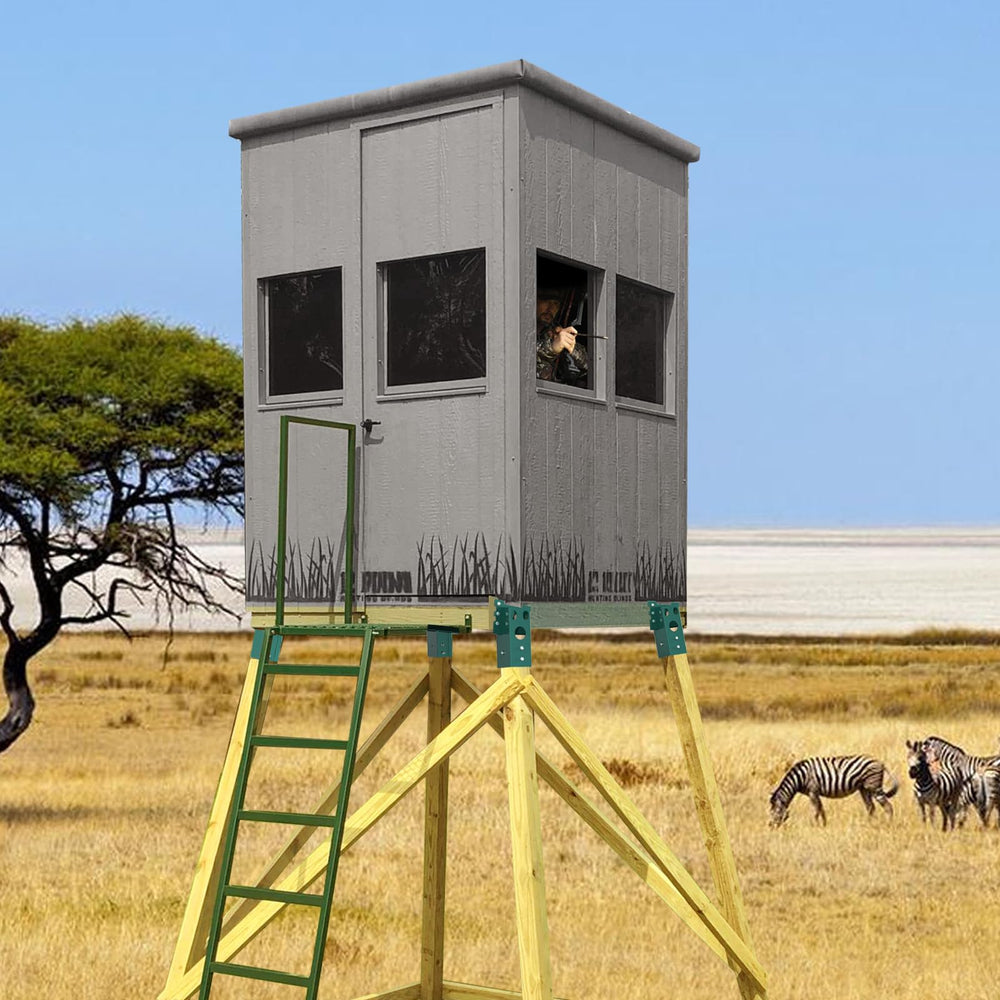 Opmeiro treehouse bracket installation demonstrates easy mounting for elevated play areas