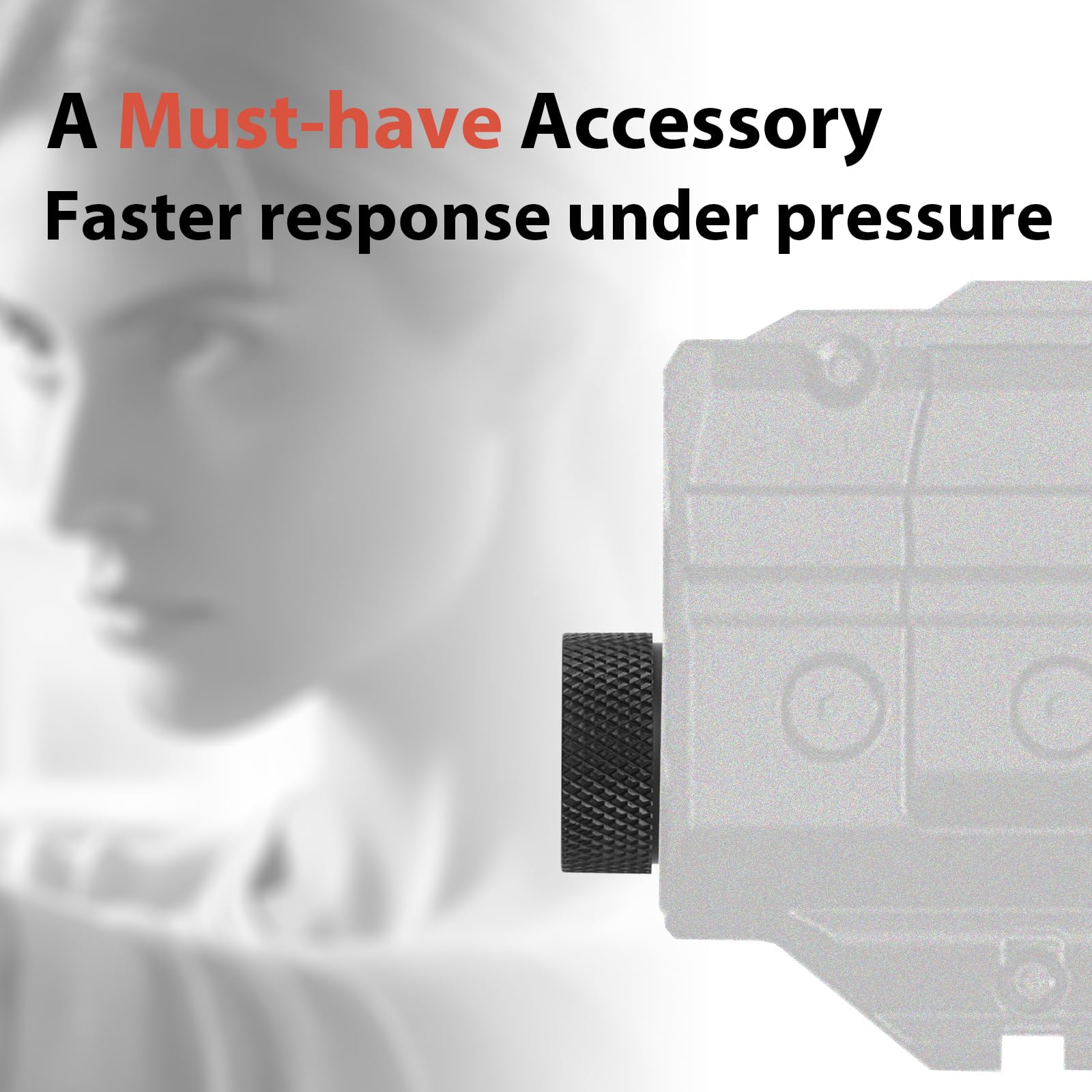 OPOSAD built-in hex hole provides backup tool access