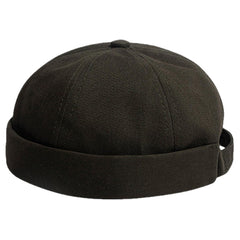Opreng adjustable unisex hip-hop docker hat Army Green front view