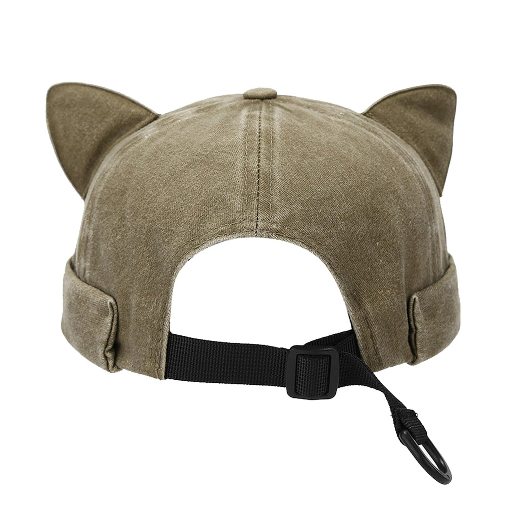 Opreng Brimless Beanie - Adjustable One Size, Khaki