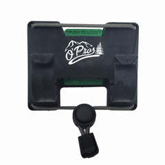 360-degree rotation feature of O'Pros rod holder