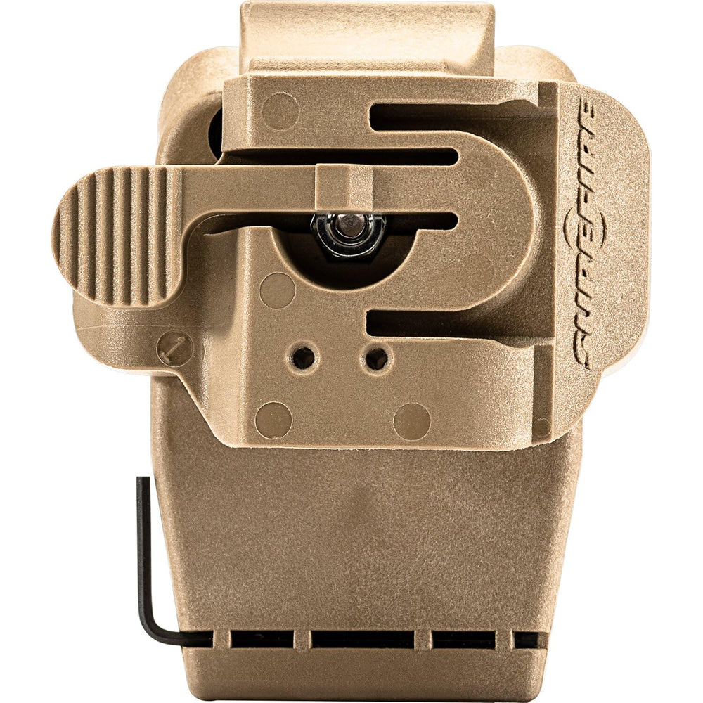 High-strength aerospace aluminum construction of the rail mount