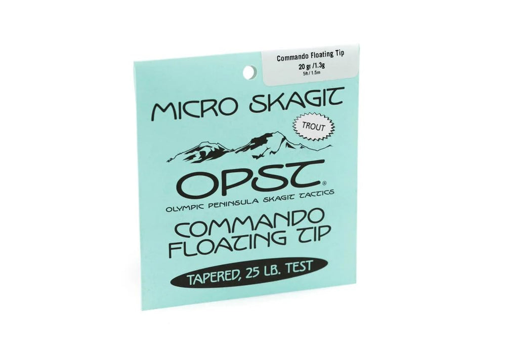 OPST Commando Floating Tip for steelhead-salmon, 10 ft, offers versatile casting.