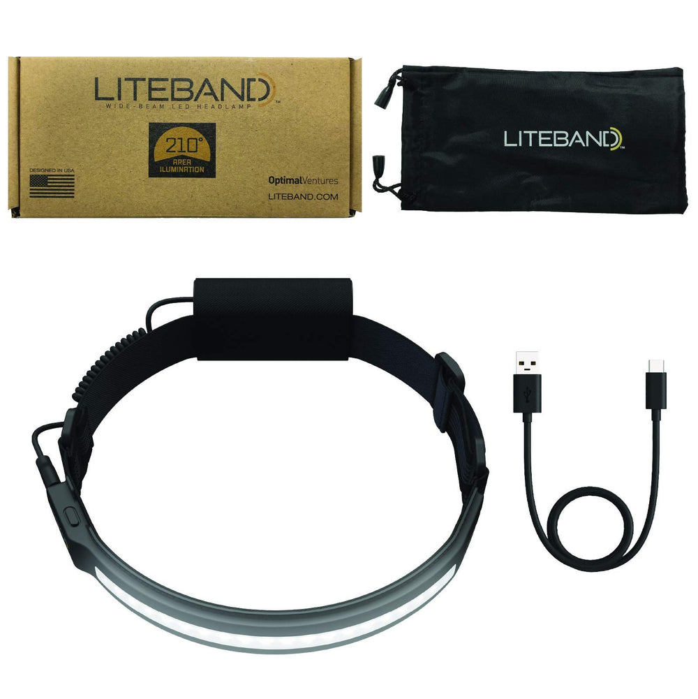 OPTIMAL VENTURES Liteband ACTIV 520 lightweight at 4.9 ounces for extended wear.