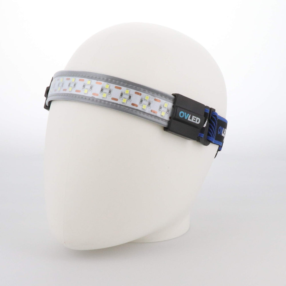 OPTIMAL VENTURES LiteBand Flex Headlamp with adjustable fit for all head sizes
