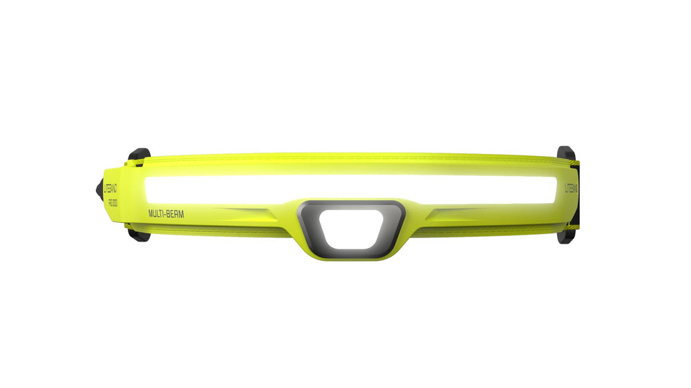 Liteband Pro headlamp tilt-focused spot beam enables precise task lighting