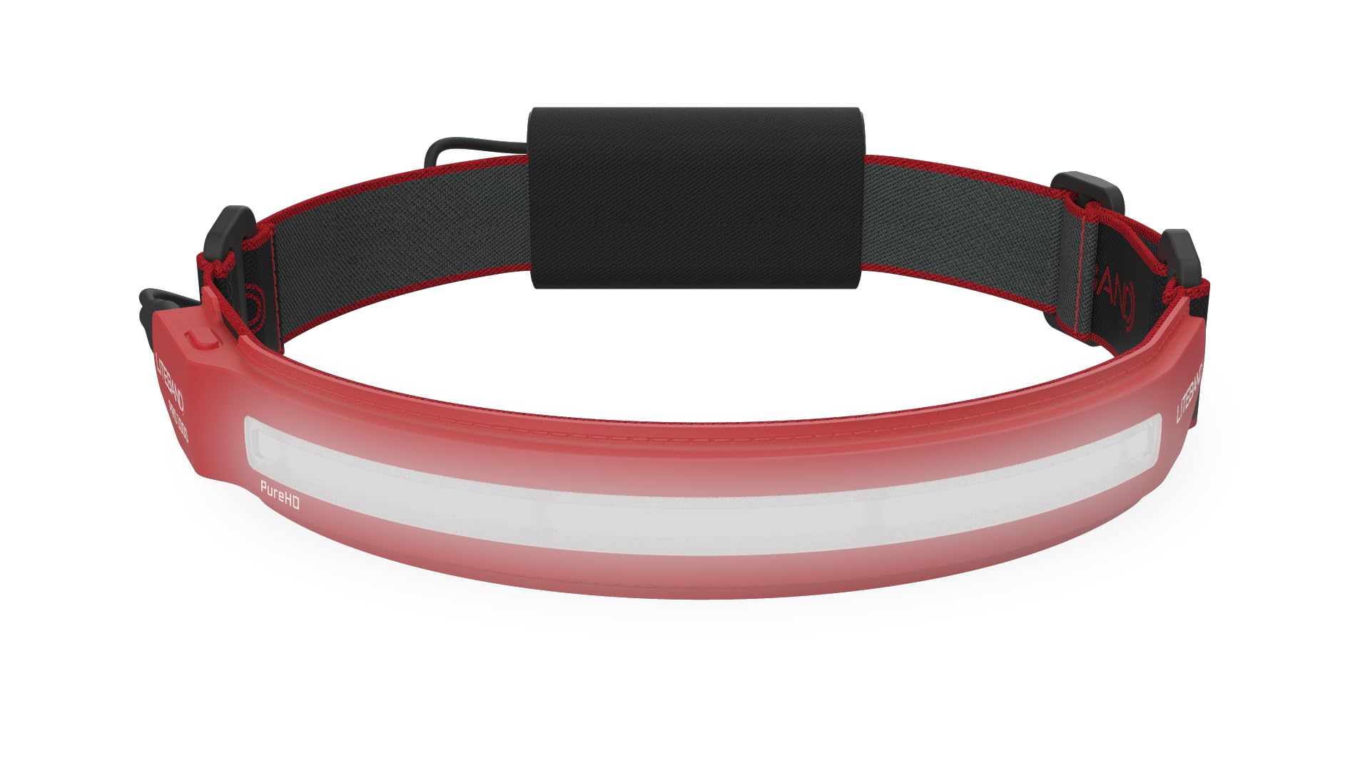Red LED mode on Liteband Pro preserves night vision for subtle signaling.