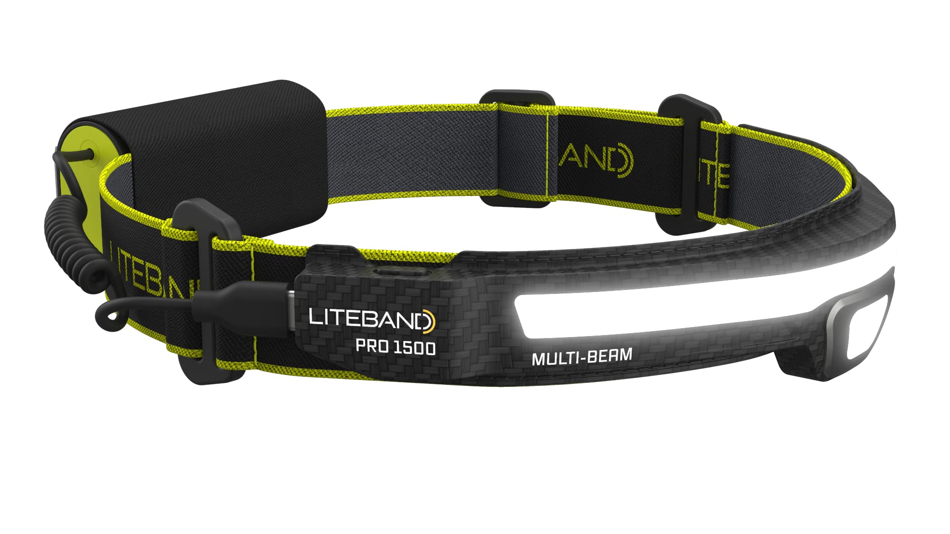 OPTIMAL VENTURES Liteband Pro side view showing compact profile and beam versatility