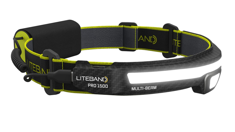 OPTIMAL VENTURES Liteband Pro side view showing compact profile and beam versatility