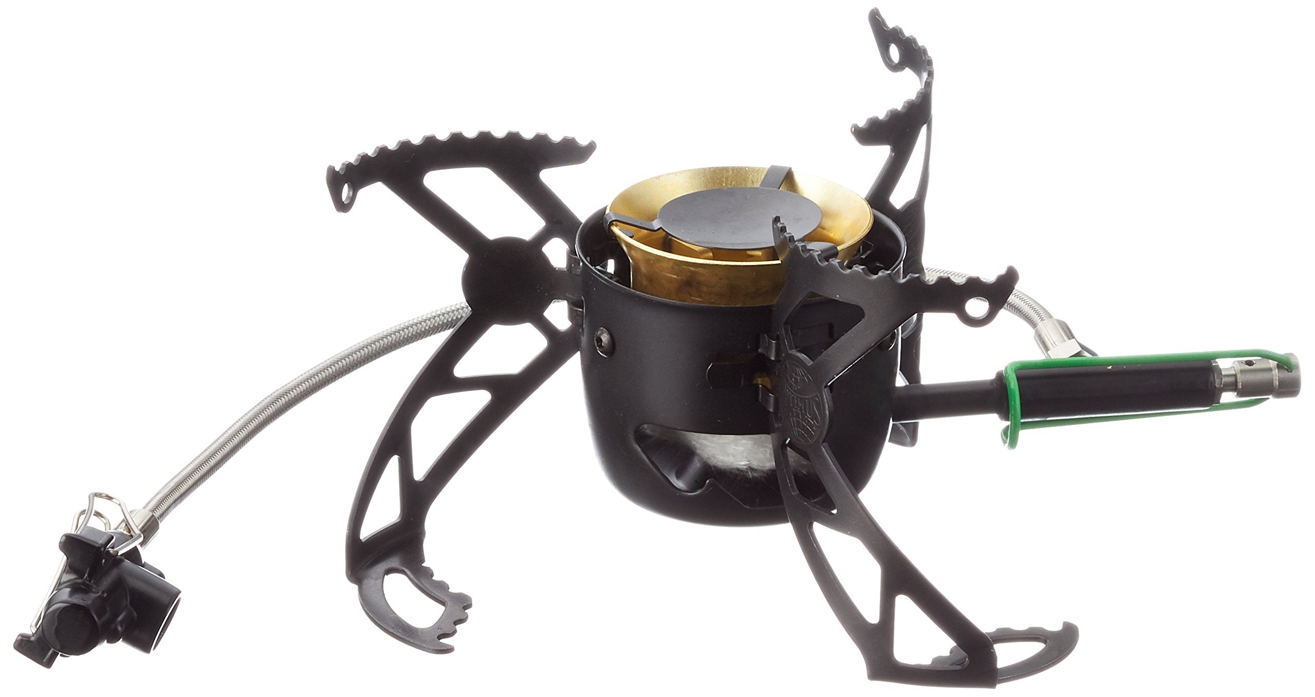 Optimus Polaris Optifuel stove with aluminum pump performs reliably in varied temperatures.