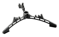 Optimus Stoves Canister Stand folded for portable stability while camping.