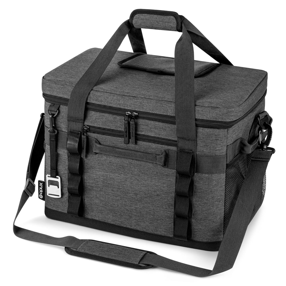 OPUX Cooler Bag showing 48-can capacity for picnics and road trips.