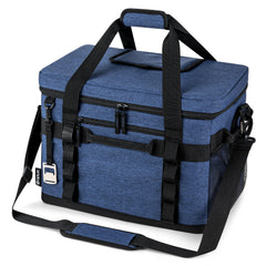 OPUX Cooler Bag showing 48-can capacity for beach trips and picnics.