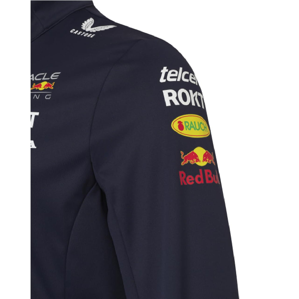 Oracle Red Bull Racing Softshell Jacket Night Sky hem adjustment for personalized fit